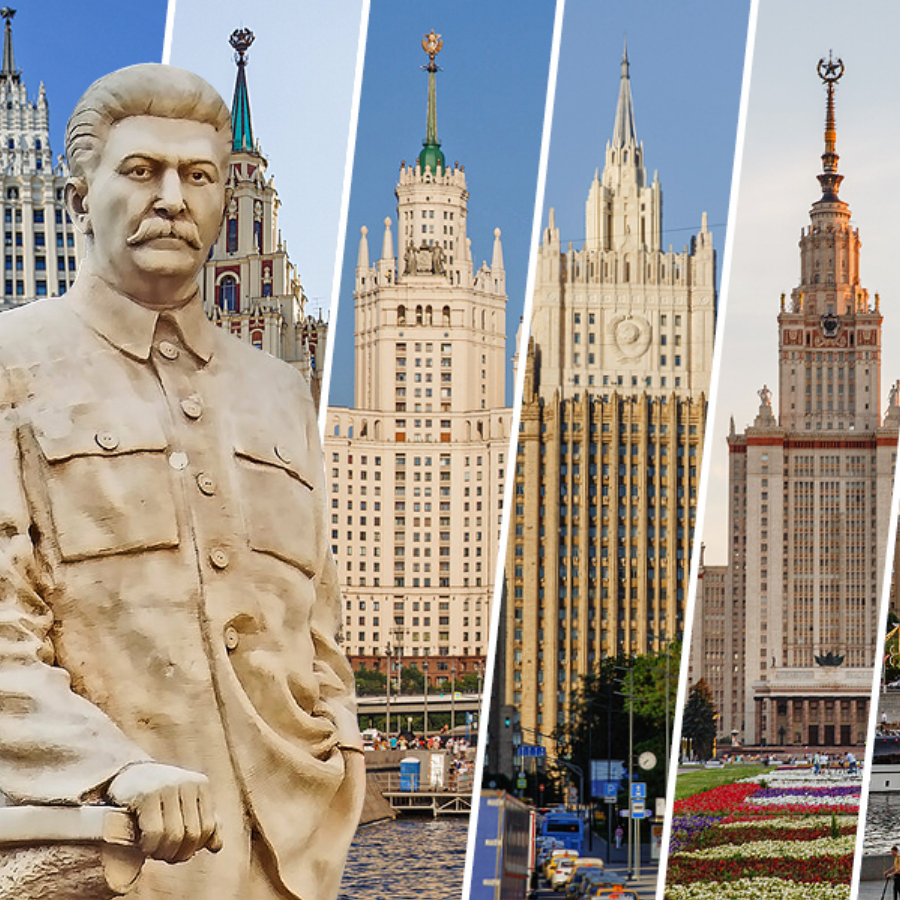 Автобусная экскурсия "Семь Сталинских сестер. Легенды высоток Москвы" (на 2 персоны)