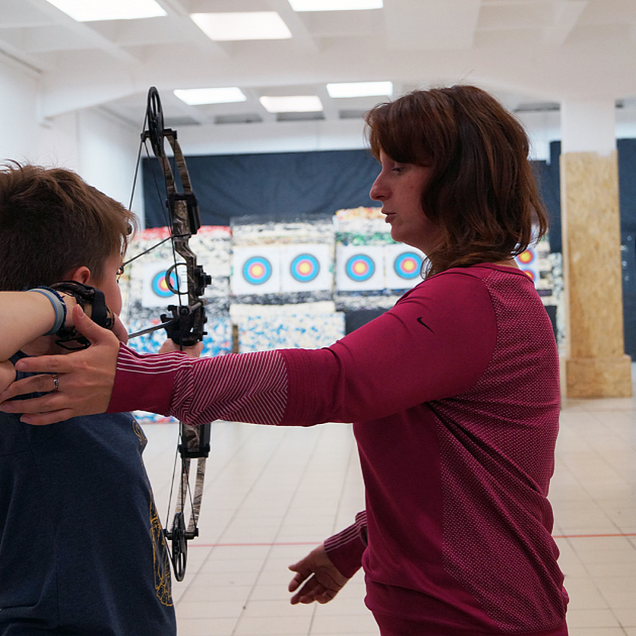 Стрельба из лука или арбалета для двоих