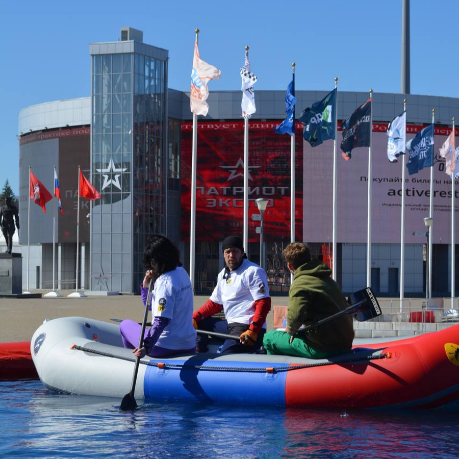 Рафтинг тренировка