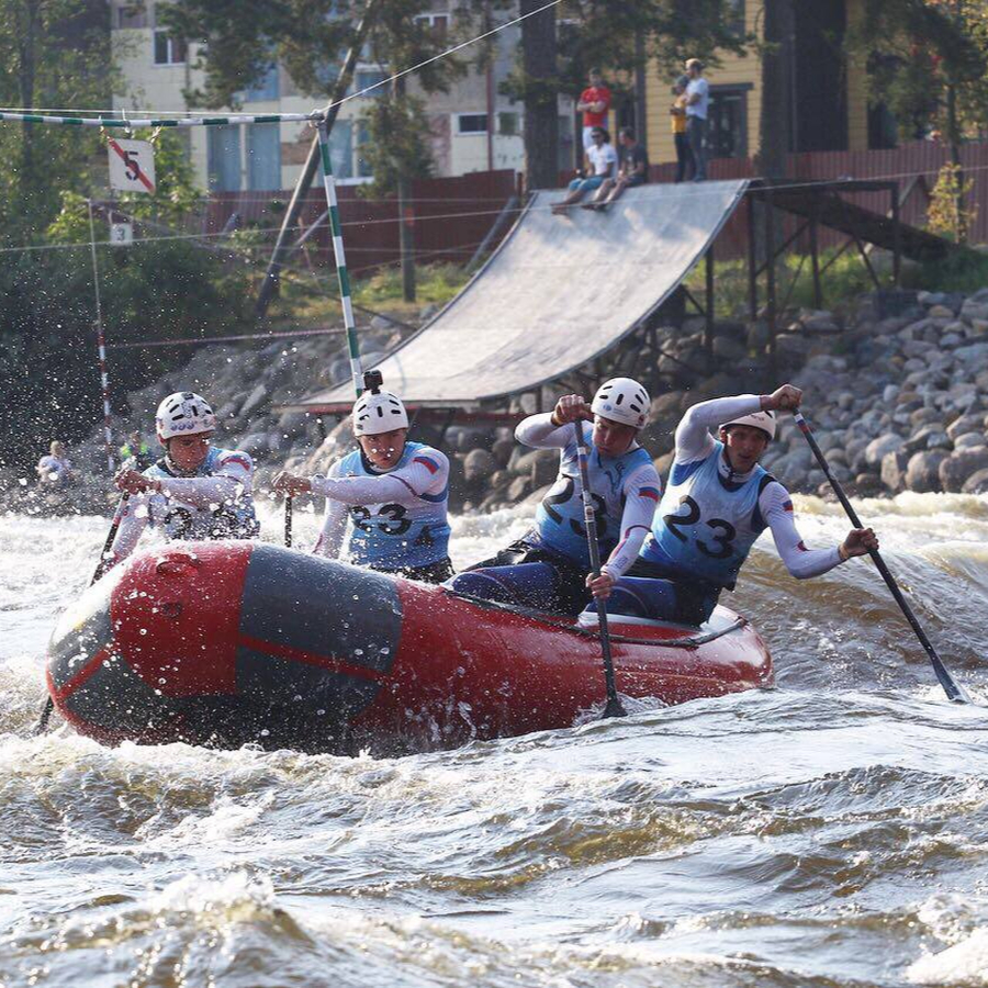 Рафтинг тренировка