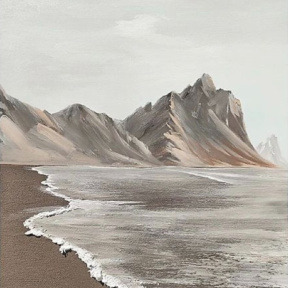 Мастер-класс по текстурным картинам (холст на картоне 50*40 см)