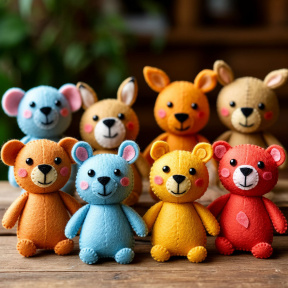 Мастер-класс «Шитье из фетра»