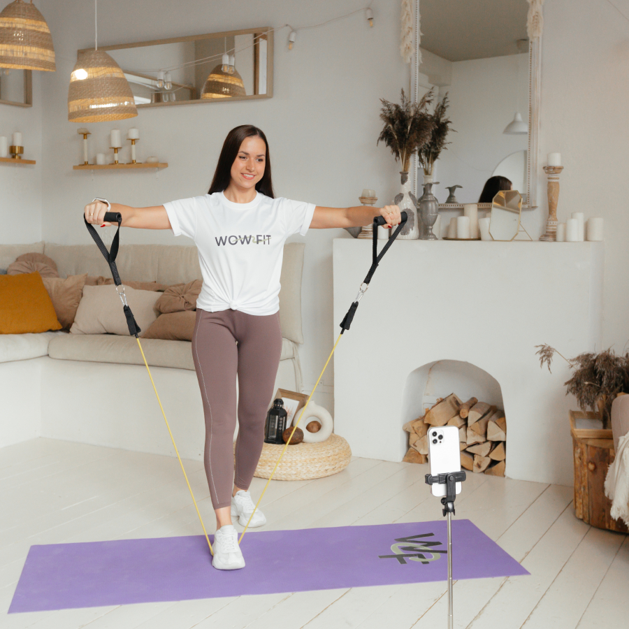 Онлайн-тренировки с личным тренером WowFit (12 тренировок)