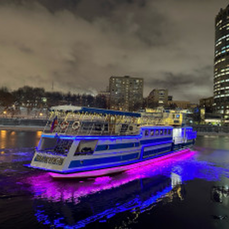 Прогулка на теплоходе с ужином