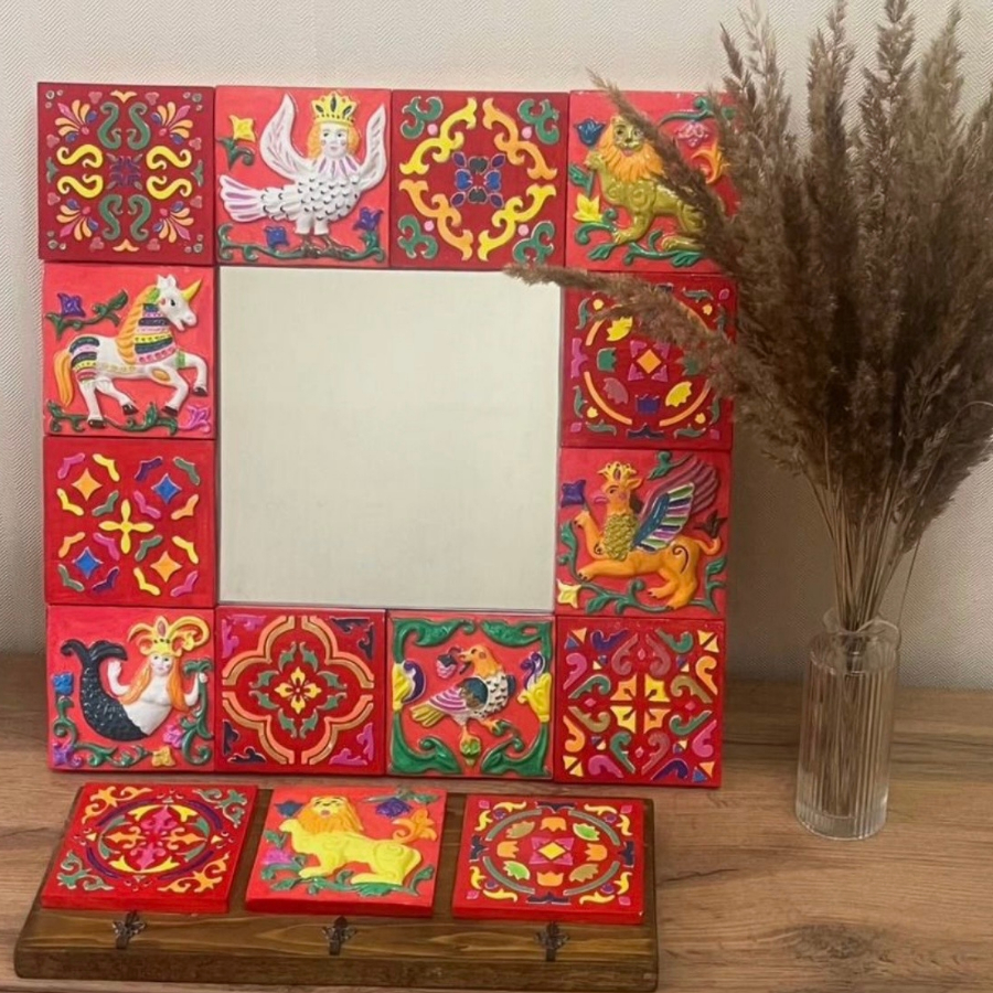 Мастер- класс по декору зеркал (3 персоны)