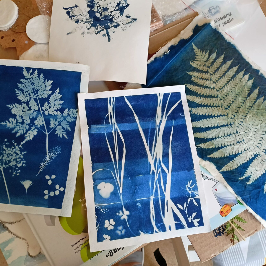 Мастер-класс Цианотипия для двоих