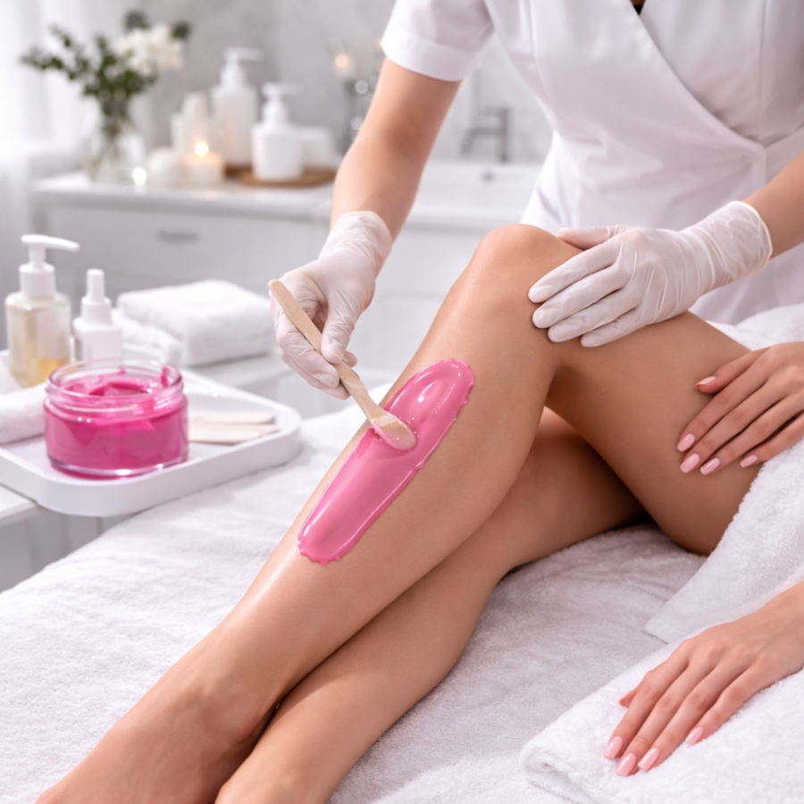 Процедура "Биоэпиляция воском ноги" (полностью)