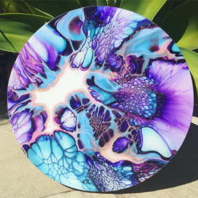 Мастер-класс "Флюид-арт" 35 см