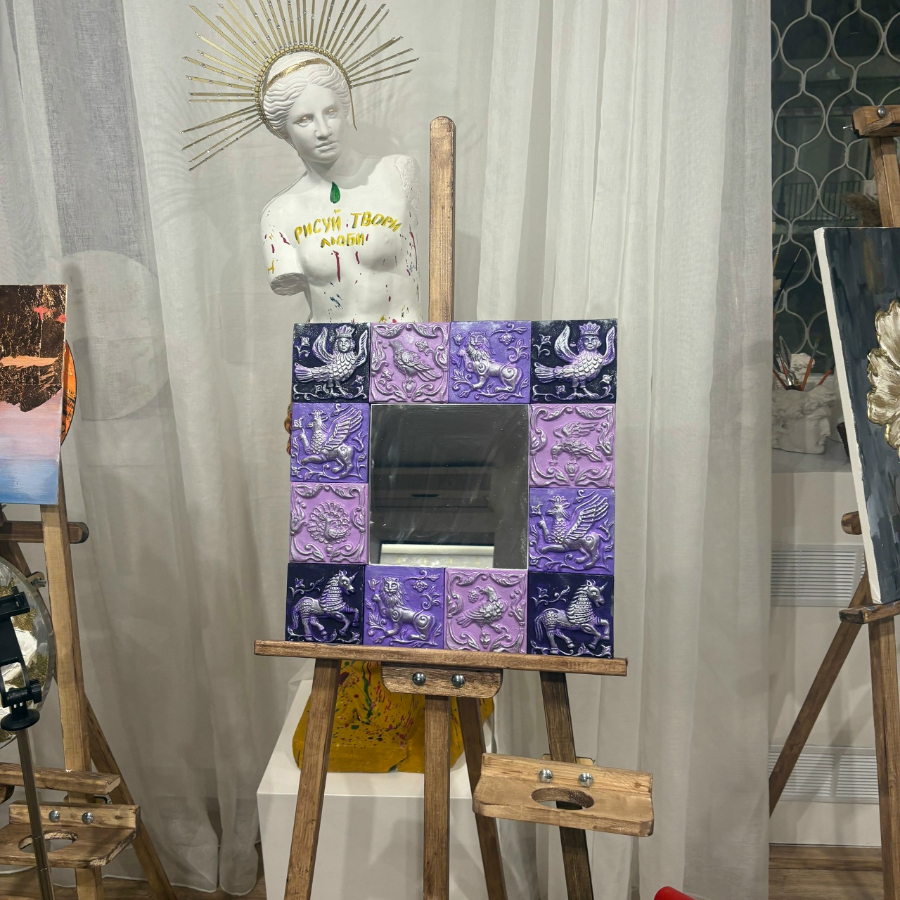 Мастер- класс по декору зеркал (2 персоны)