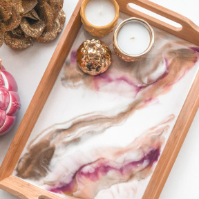 Мастер-класс «Поднос» 30*20 см