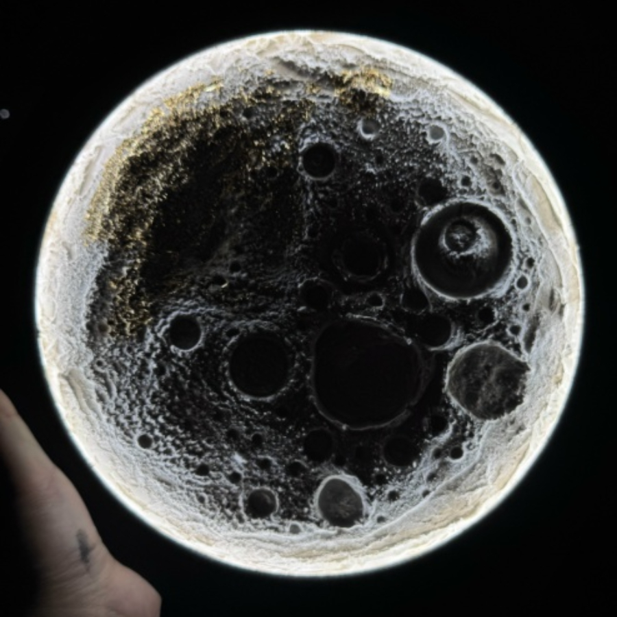 Мастер-класс по светящимся картинам (круг 30 см)