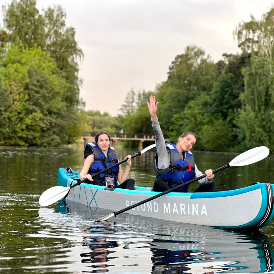 Прокат sup-каяка (надувной) двухместного (1 час)