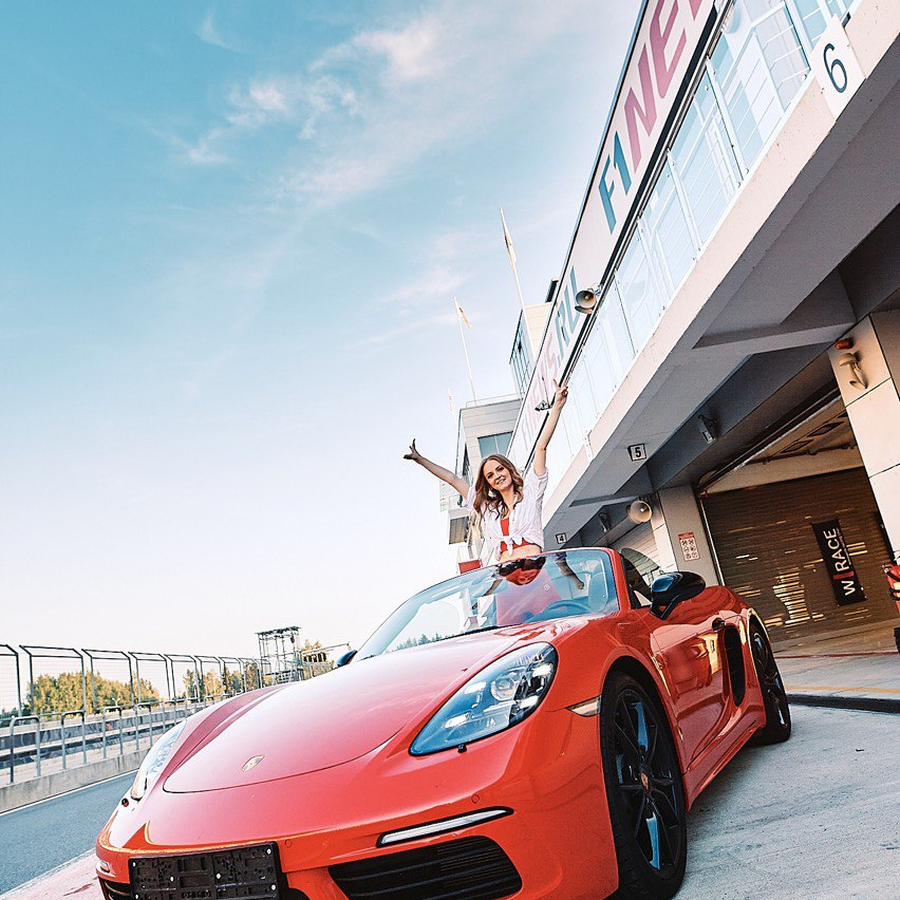 Фотосессия на треке