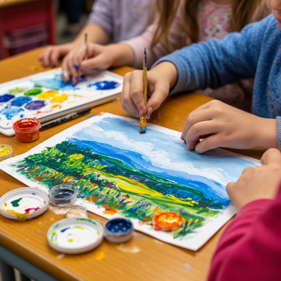 Мастер-класс «Детское рисование 4-6 лет»