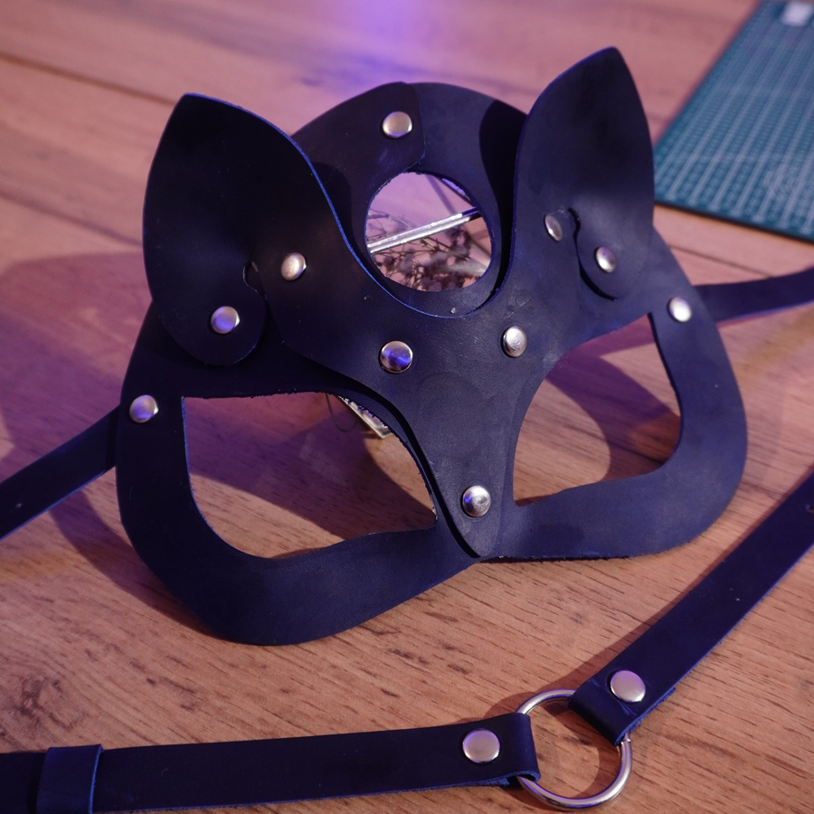 Мастер-класс маска Кошки + Чокер