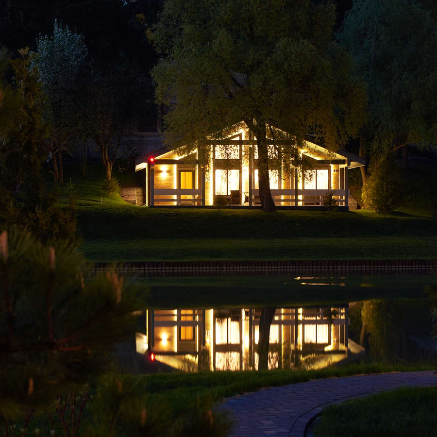 Проживание в шале с двумя спальнями