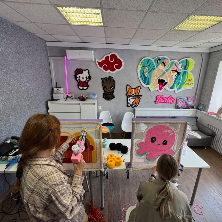 Мастер-класс по изготовлению ковров ручной работы (тафтингу)