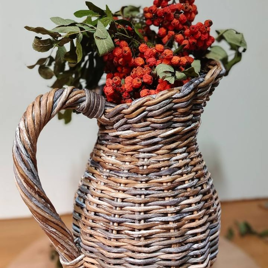 Мастер- класс по плетению из бумажной лозы