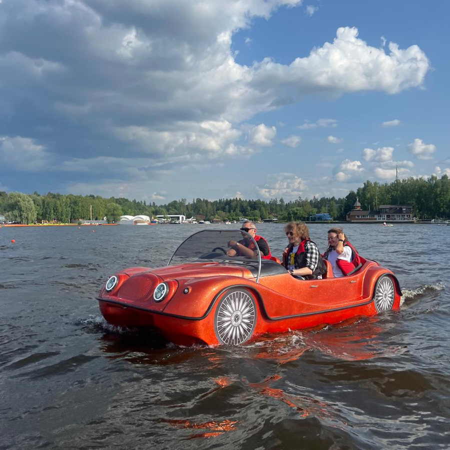 Aquacar - аренда водного кабриолета в Вейкклубе EASYWAKE (1 час)