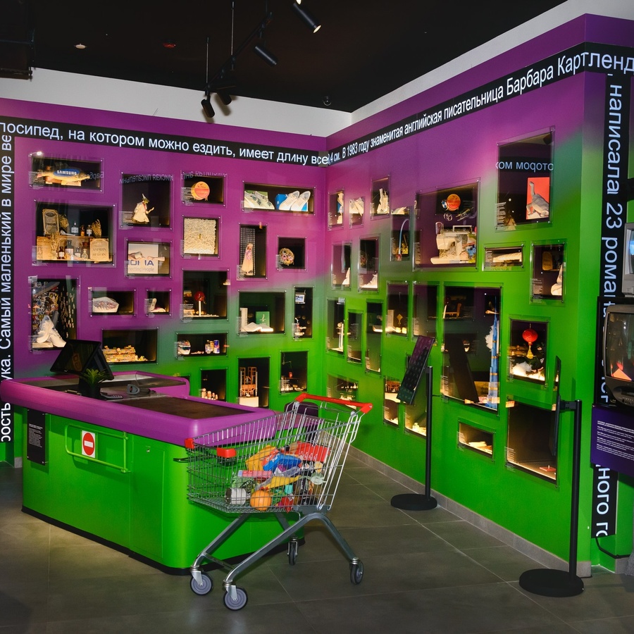 Входной билет на выставку Рекордиум 