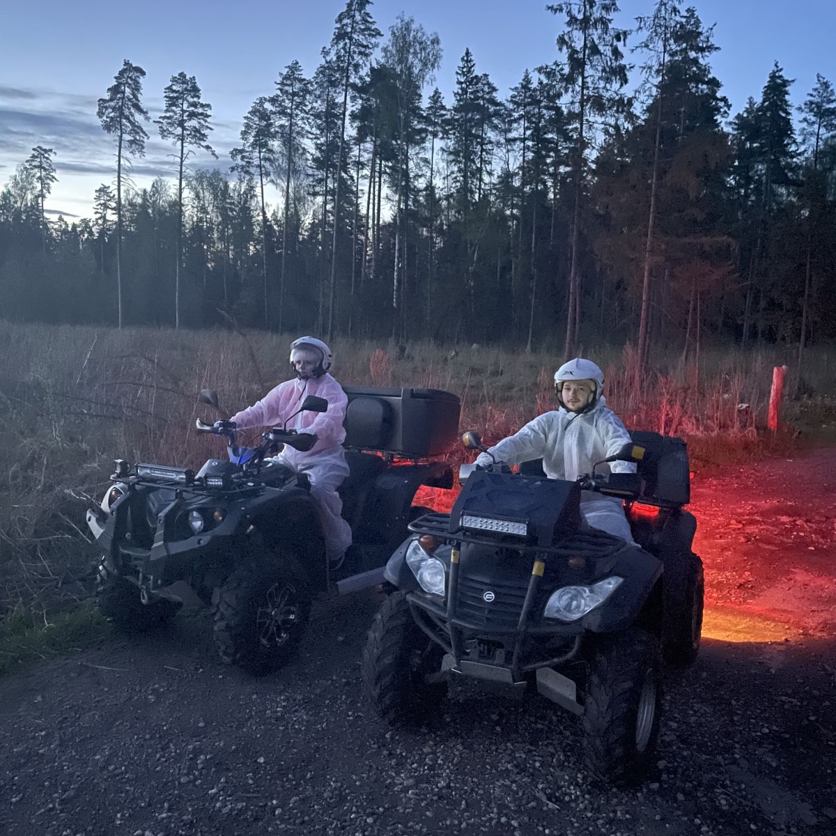 Ночная прогулка на квадроцикле