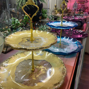 Мастер-класс «Конфетница. Этажерка двухъярусная»