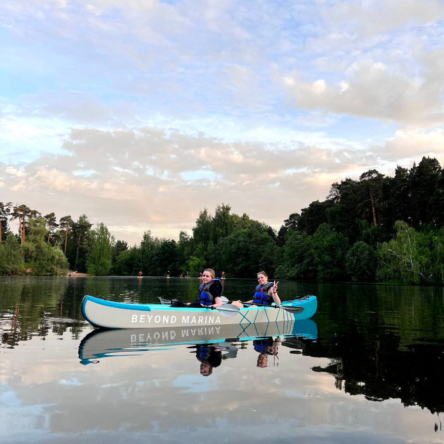 Прокат sup-каяка (надувной) трехместного (2 часа)