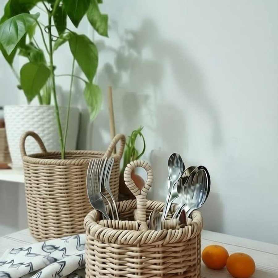 Мастер- класс по плетению из бумажной лозы