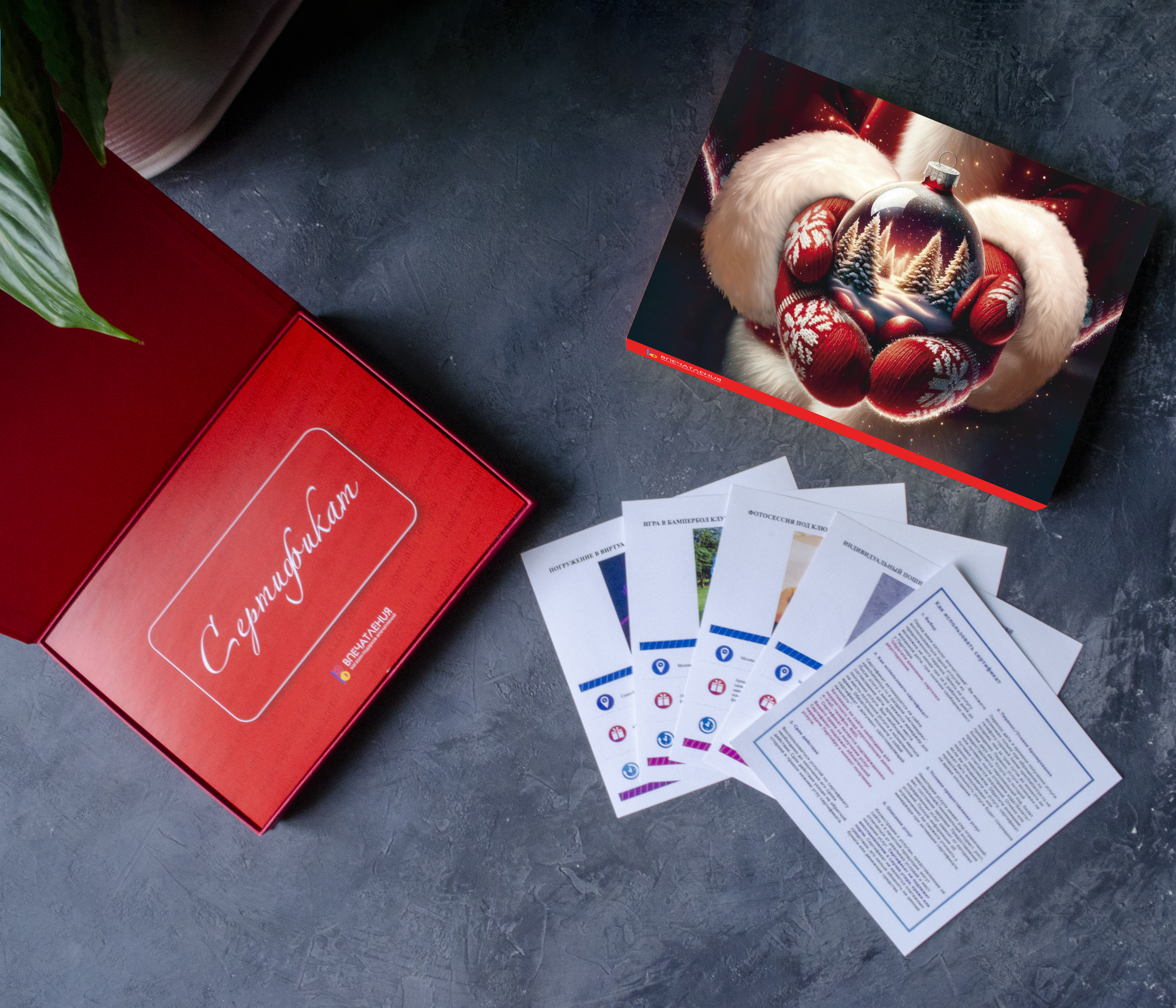 Подарочный сертификат Снежный Сюрприз