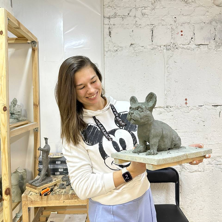 Мастер-класс скульптура с нуля в студии «Объём»