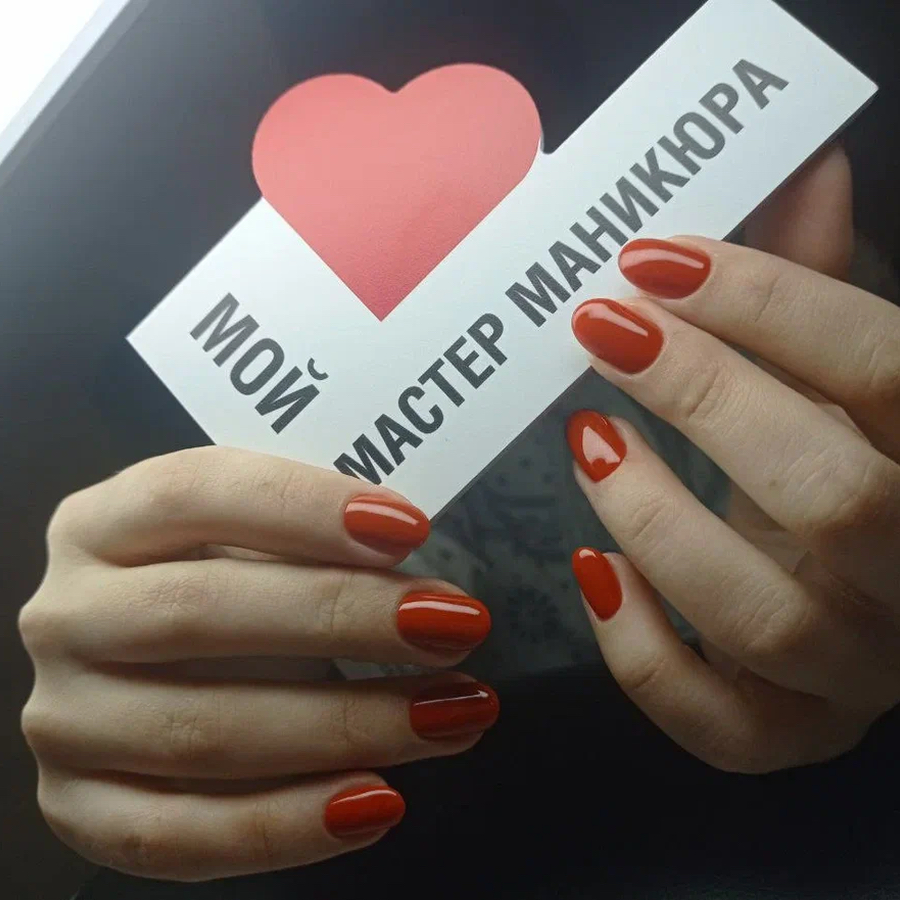 Маникюр с покрытием гель-лаком (без снятия)