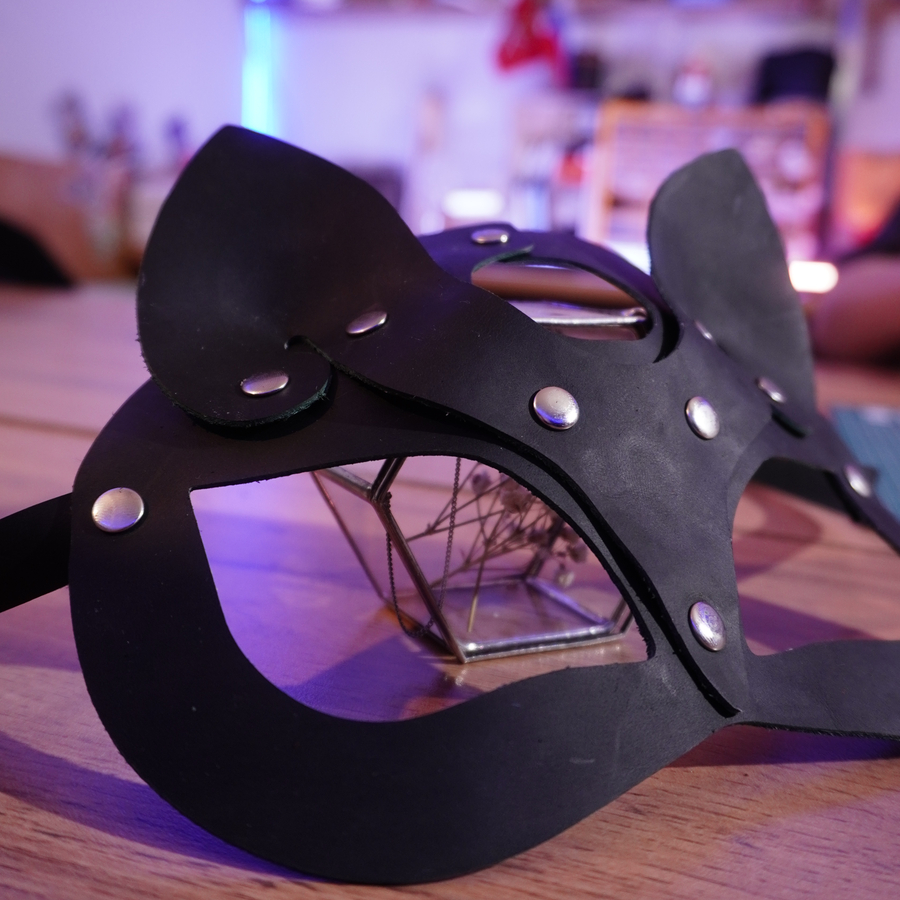 Мастер-класс маска Кошки + Чокер