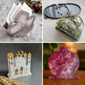 Мастер-класс «Салфетницы. Гранат» 12,5*12 см для двоих