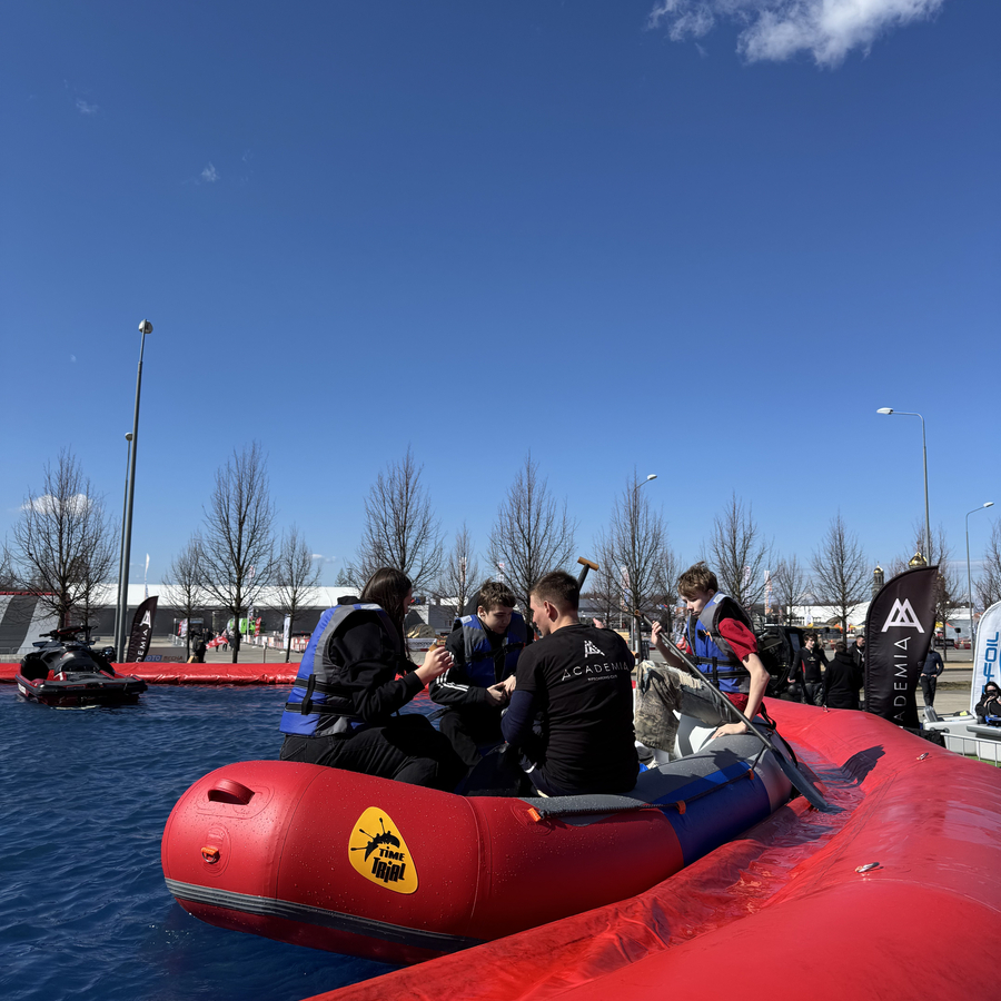 Рафтинг тренировка