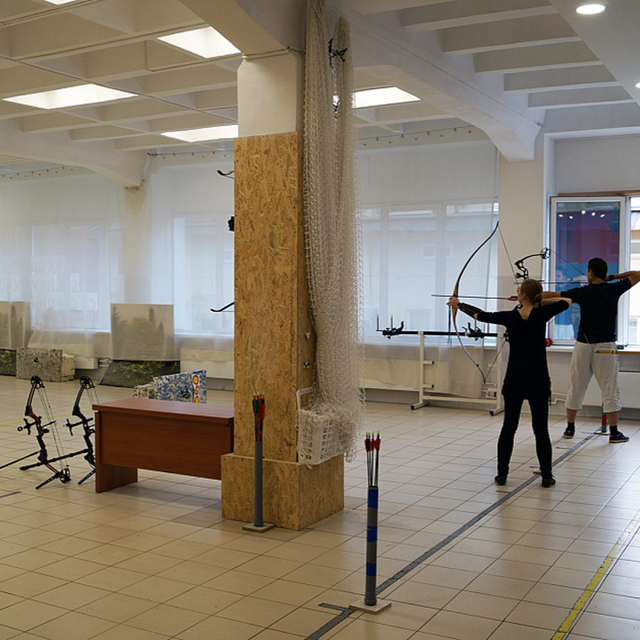 Стрельба из лука для двоих