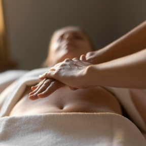 Массаж живота