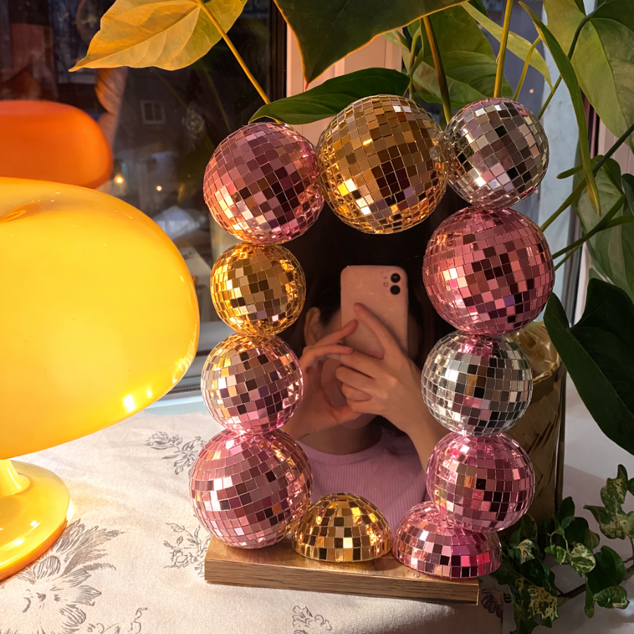 Мастер- класс по созданию диско-зеркала (для компании)